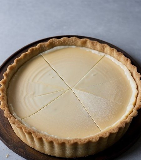 Lemon Tart With Honey Almond Crust recipe image