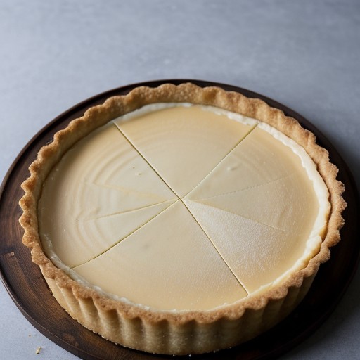 Lemon Tart With Honey Almond Crust recipe image