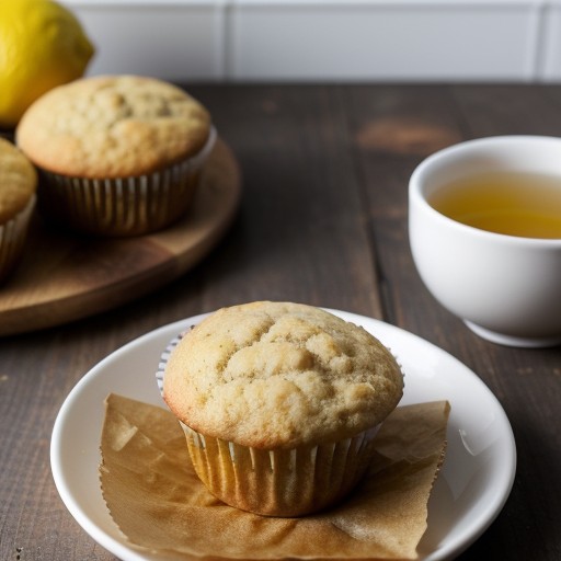Lemon Tea Muffins recipe image
