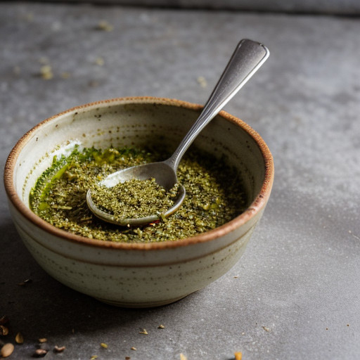 Lemon-Thyme Pesto - Bon Appetit recipe image
