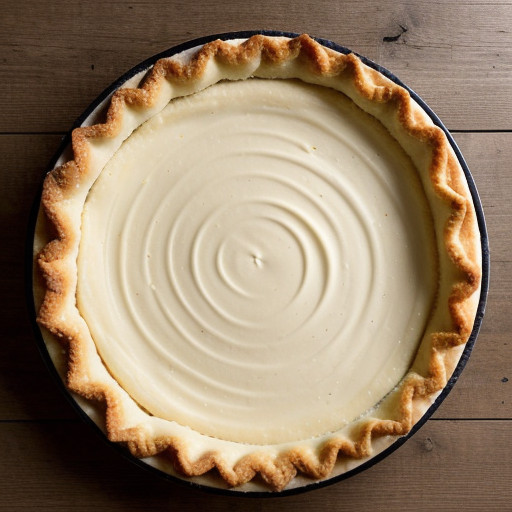 Lemon Truffle Pie recipe image