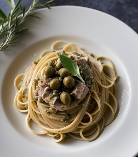 Lemon Tuna Pasta recipe image