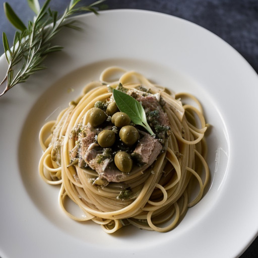 Lemon Tuna Pasta recipe image