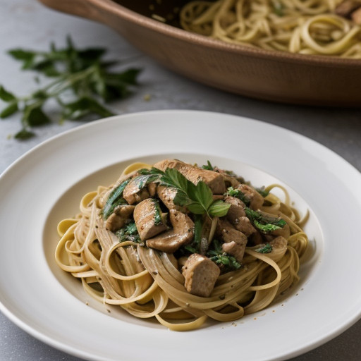 Lemon Turkey Stir-Fry & Pasta recipe image