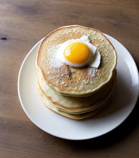 Lemon Verbena Ricotta Pancakes recipe image