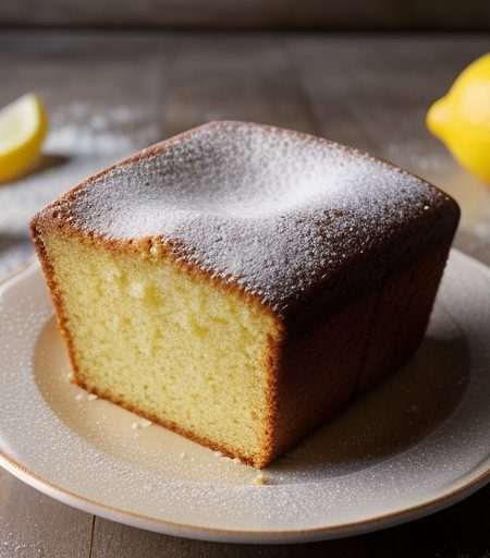 Lemon Yogurt Pound Cake recipe image