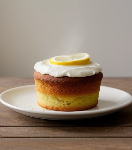 Lemon-Yogurt Tea Cakes recipe image