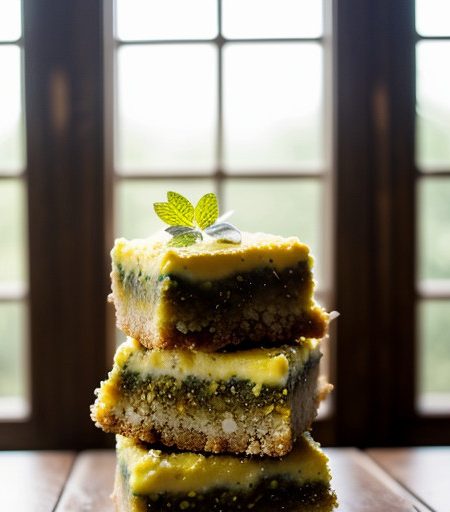 Lemon Zucchini Bars recipe image