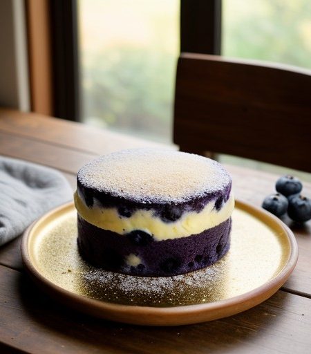 Lemon and Blueberry Tea Cake recipe image