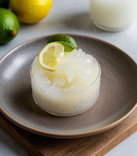Lemon and Lime Granita - Bon Appetit recipe image
