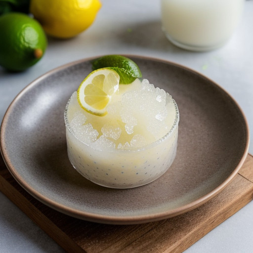 Lemon and Lime Granita - Bon Appetit recipe image