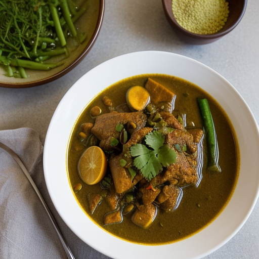Lemongrass Curry (Cambodian recipe image