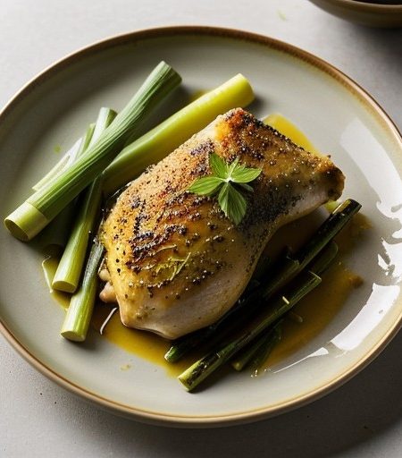 Lemongrass-Lime Baked Chicken (3.5 Points recipe image