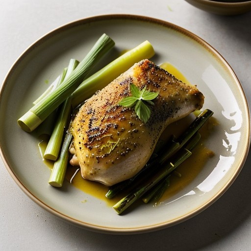 Lemongrass-Lime Baked Chicken (3.5 Points recipe image