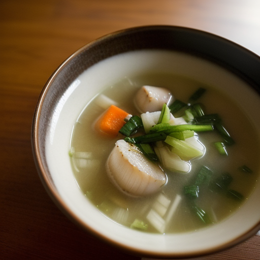 Lemongrass Scallop Soup recipe image