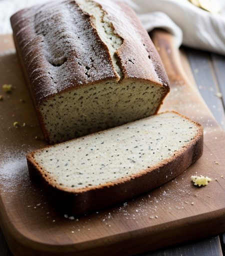 Lemony Anise Hyssop Tea Bread recipe image