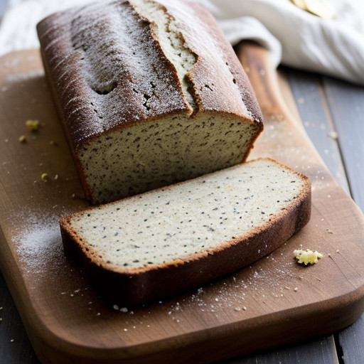 Lemony Anise Hyssop Tea Bread recipe image