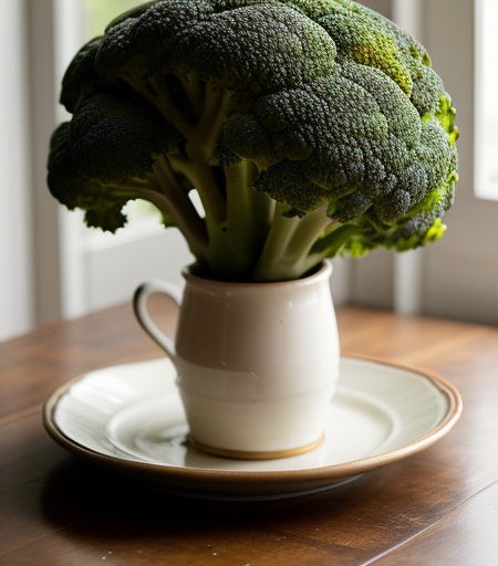 Lemony Baked Broccoli recipe image