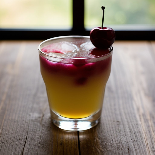 Lemony Cran-Cherry Punch recipe image