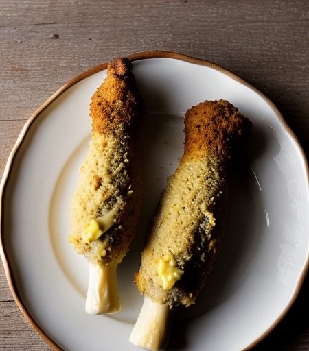Lemony Drumsticks With Stuffing recipe image