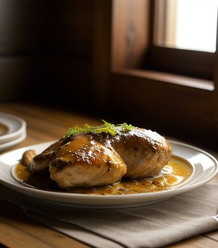 Lemony Ginger Chicken recipe image
