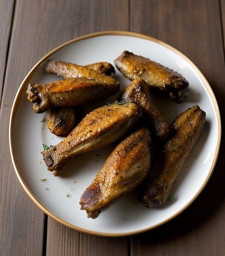 Lemony Herbed Chicken Wings recipe image