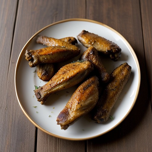 Lemony Herbed Chicken Wings recipe image