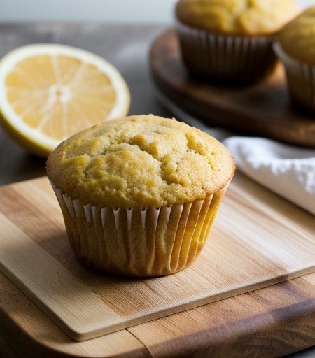 Lemony Orange Muffins recipe image