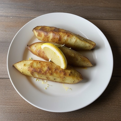 Lemony Potato Wedges recipe image