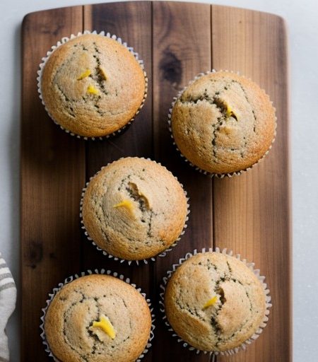 Lemony Squash Muffins (3 PTS recipe image