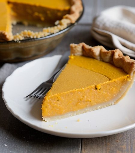 Lemony Sweet Potato Pie recipe image