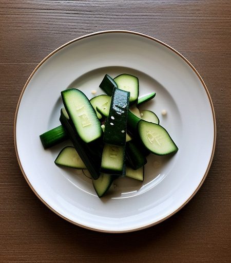 Leng Qing Gua (Cold Cucumbers With Garlic recipe image