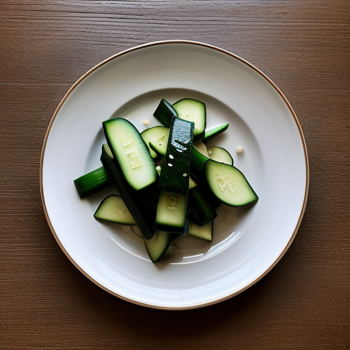 Leng Qing Gua (Cold Cucumbers With Garlic recipe image