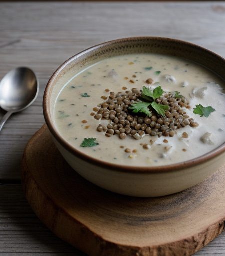 Lentil & Cod Chowder recipe image