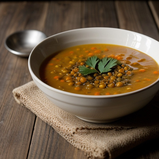 Lentil & Corn Soup recipe image