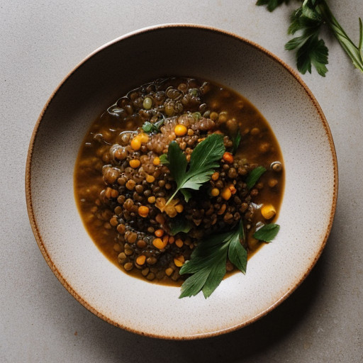 Lentil & Five Vegetable Stew recipe image