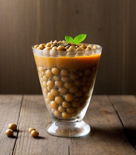 Lentil~ Garbanzo Bean & Tomato Salad recipe image