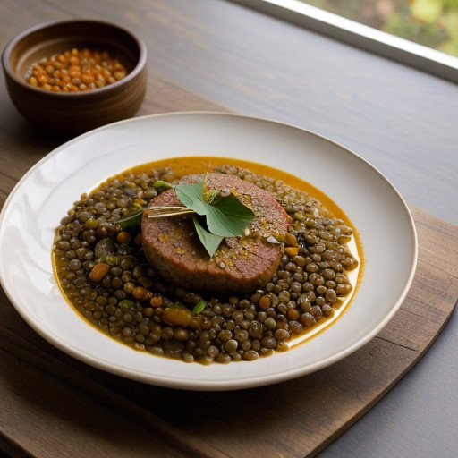 Lentil Kielbasa Stew recipe image