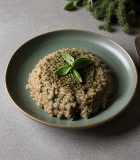 Lentil & Leek Risotto [T] recipe image