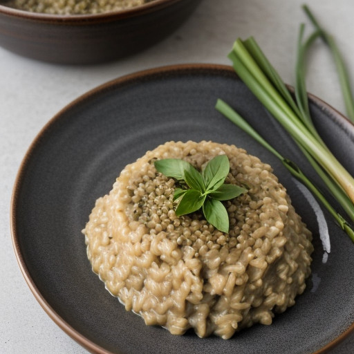 Lentil & Leek Risotto (Vrg recipe image
