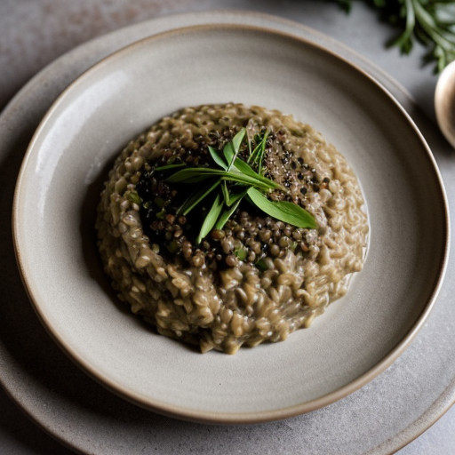 Lentil & Leek Risotto (Vrg recipe image