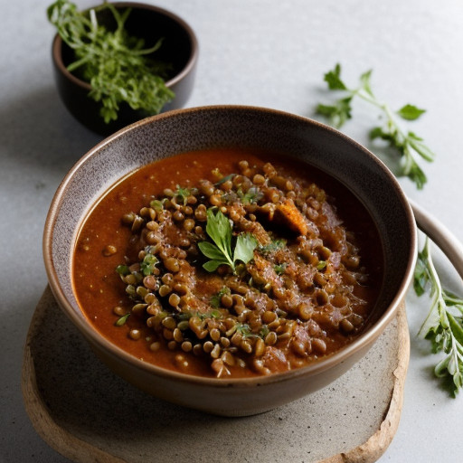 Lentil Pasta Sauce recipe image