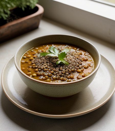 Lentil-Pasta Soup recipe image