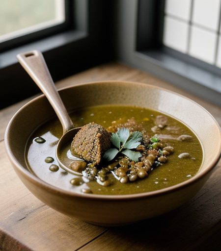 Lentil Pheasant Soup recipe image