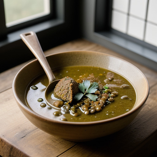 Lentil Pheasant Soup recipe image