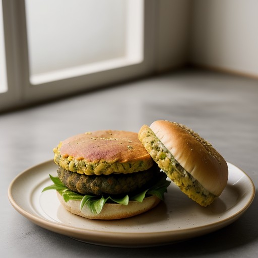 Lentil Potato Burgers recipe image