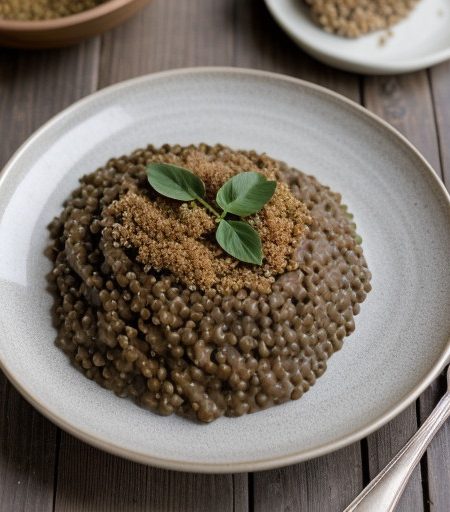 Lentil-Rice Roast With Cashew Gravy recipe image