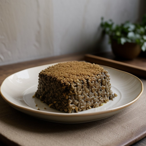 Lentil-Rice Roast With Cashew Gravy recipe image