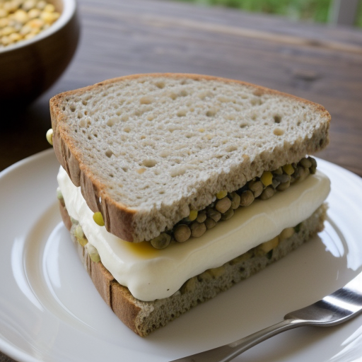 Lentil Sandwiches recipe image