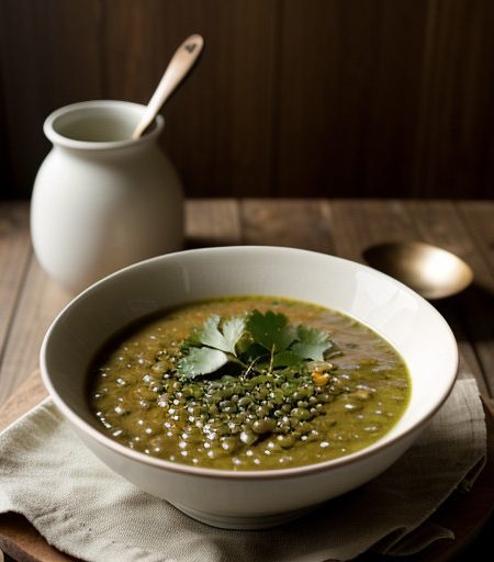 Lentil Soup With Cilantro recipe image